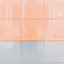 Load image into Gallery viewer, Peach Blue Tile
