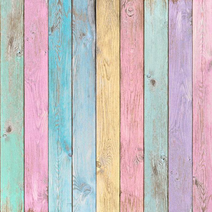 Colorful Painted Wood Backdrops