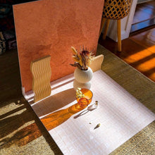 Load image into Gallery viewer, Terracotta_Photography Backdrop_FLATLAID.
